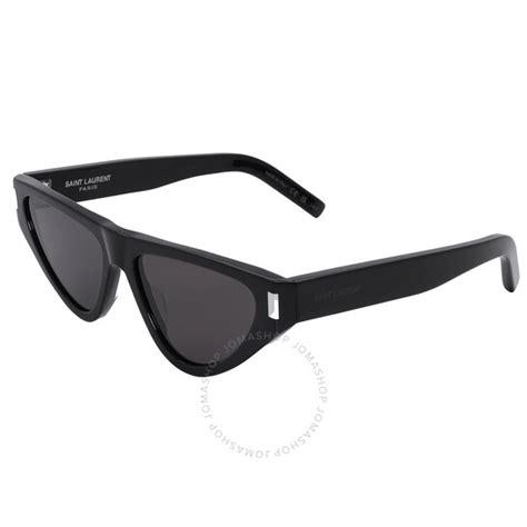 ysl sl 468|Saint Laurent Black Aviator Ladies Sunglasses SL 468 001 55.